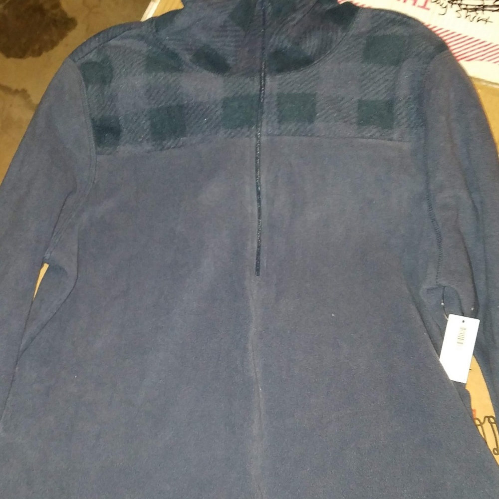 Fleece half zip up sweatshirt - NWT